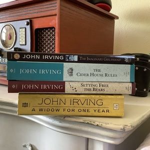 John Irving paperback collection